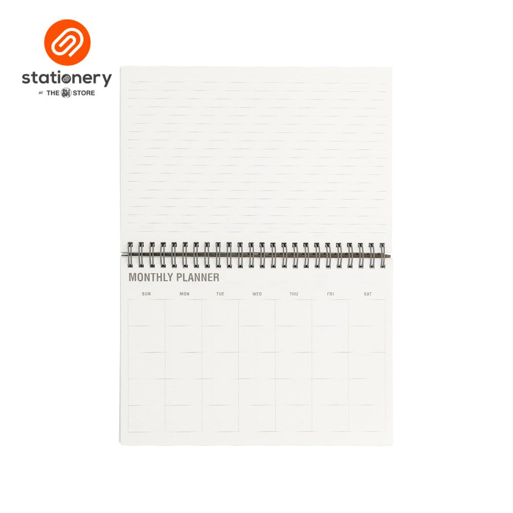 Stationery Spiral Undated Planner A5-9