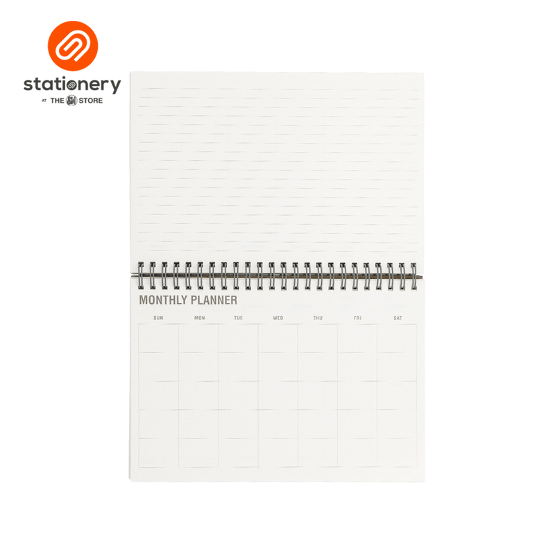 Stationery Spiral Undated Planner A5-zoom-