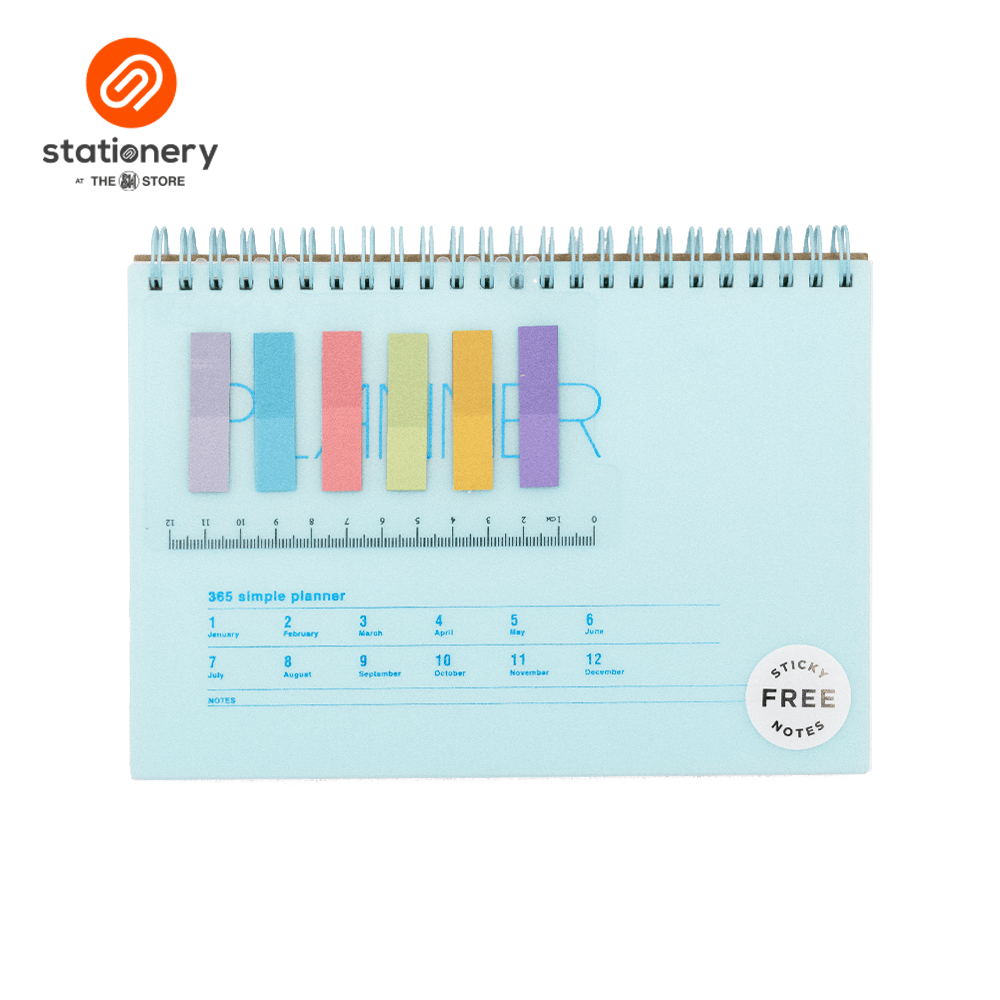 Stationery Spiral Undated Planner A5-10