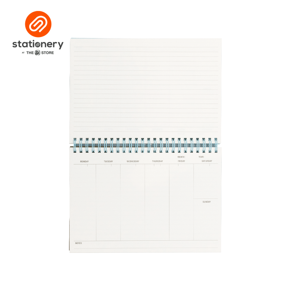 Stationery Spiral Undated Planner A5-12