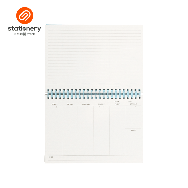 Stationery Spiral Undated Planner A5-zoom-
