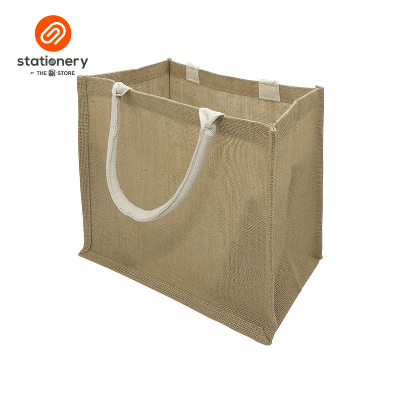 Eco-Friendly Jute Bag 30x16x24cm-zoom-