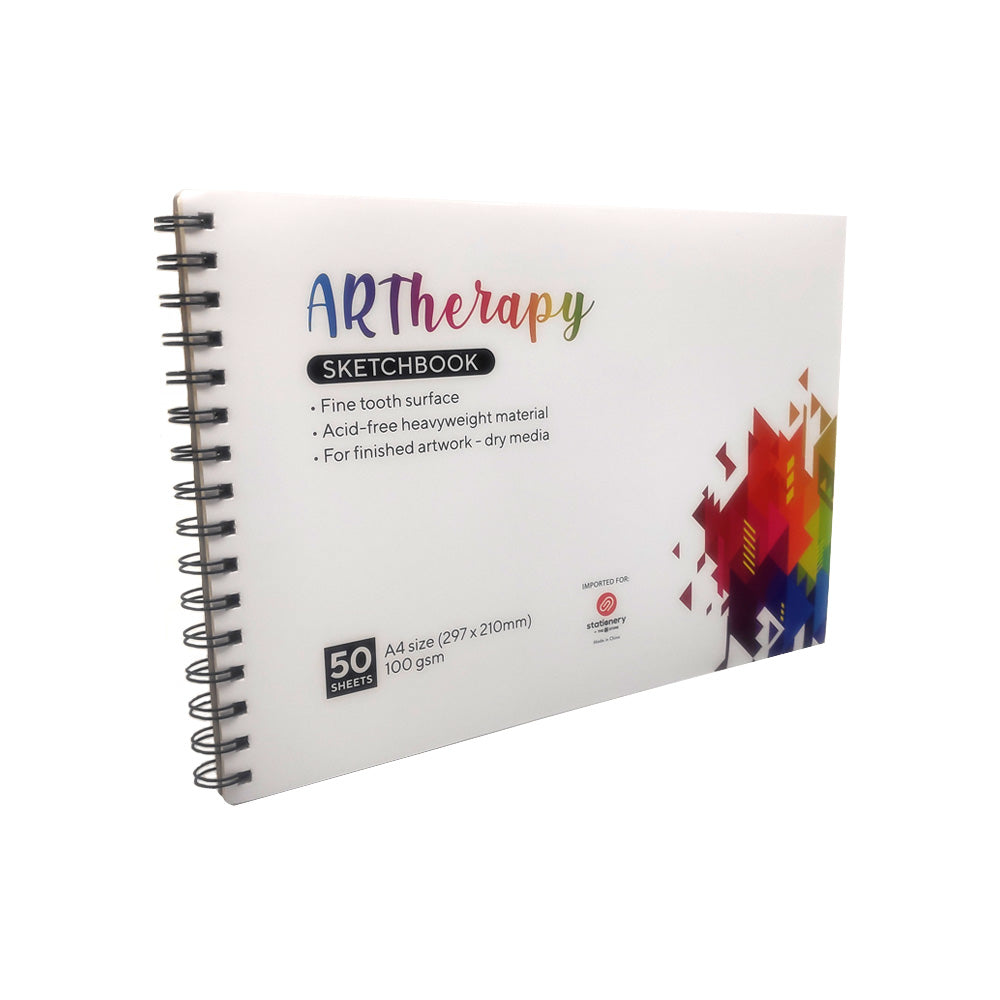Artherapy Spiral Sketch Book 100GSM 50 Sheets – SM Stationery