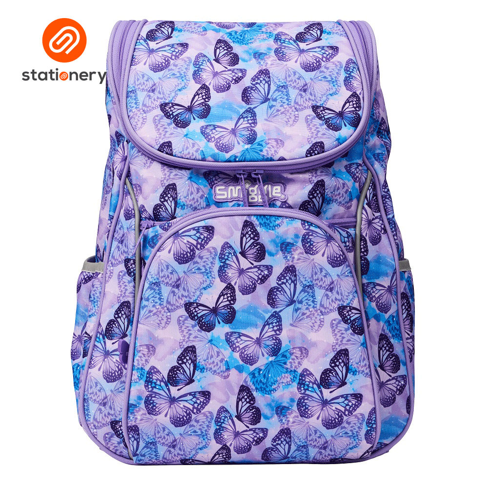 Smiggle Mirage Access Backpack- Purple