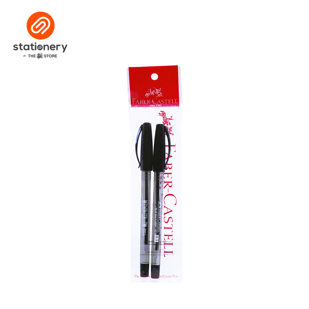 Faber Castell 1423 Ball Pen 0.5mm Pack of 2-zoom-4