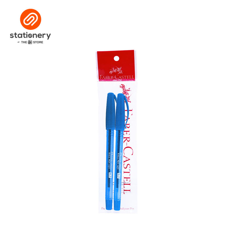 Faber Castell 1423 Ball Pen 0.5mm Pack of 2-zoom-