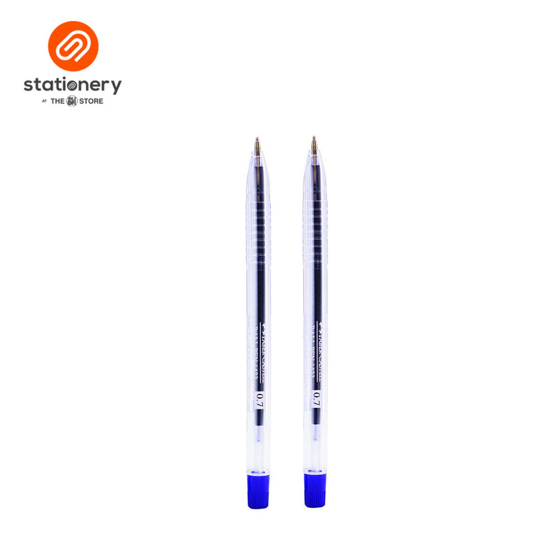 Faber Castell 1423 Ball Pen 0.7mm Pack of 2-zoom-