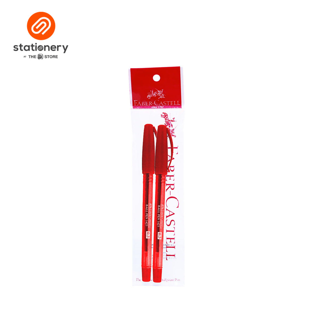 Faber Castell 1423 Ball Pen 0.5mm Pack of 2-zoom-5