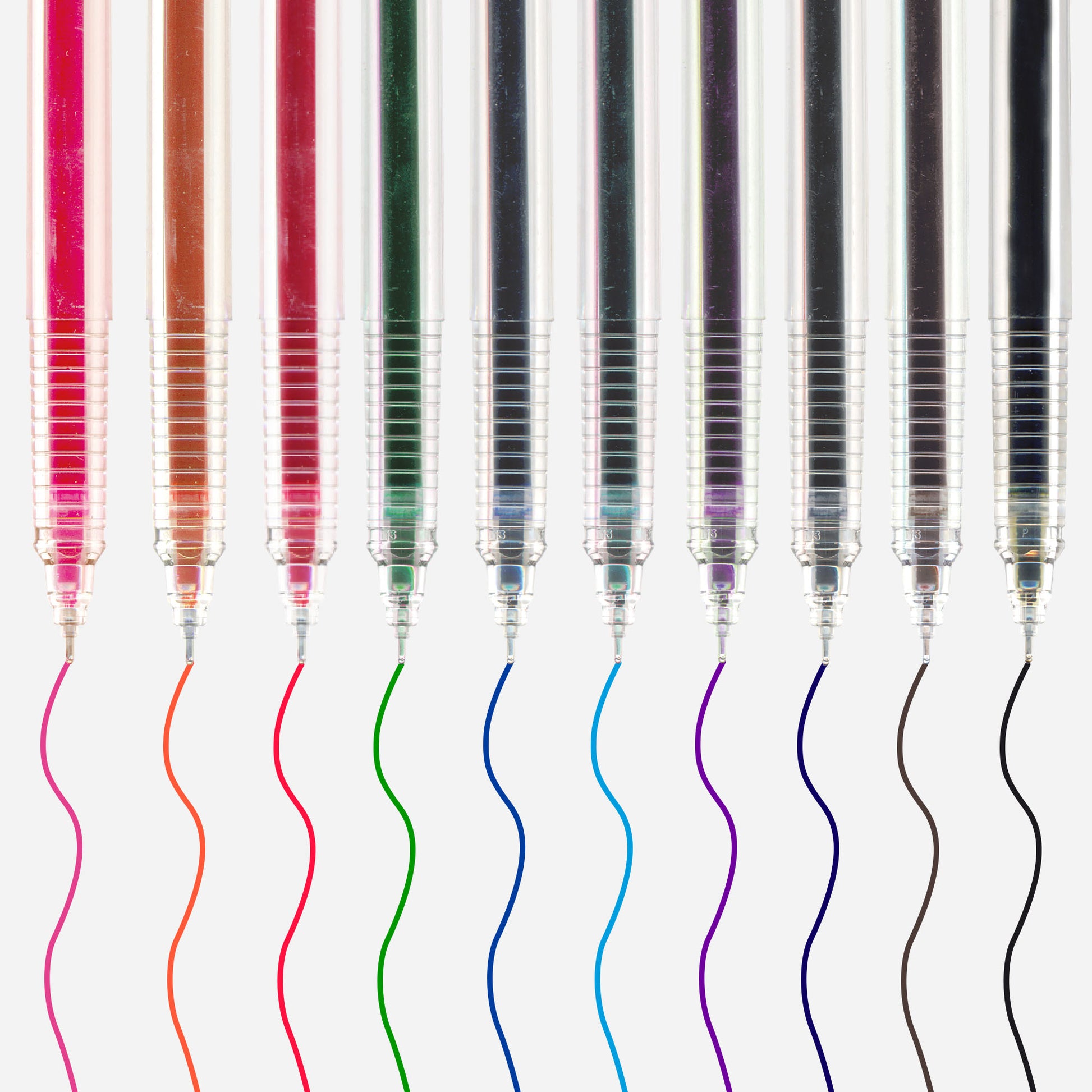 Dong A My Gel 0.5mm Gel Pen Set of 10 Multicolor-4