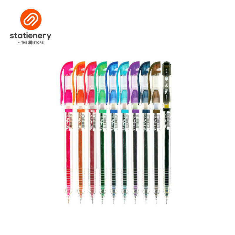 Dong A My Gel 0.5mm Gel Pen Set of 10 Multicolor-zoom-