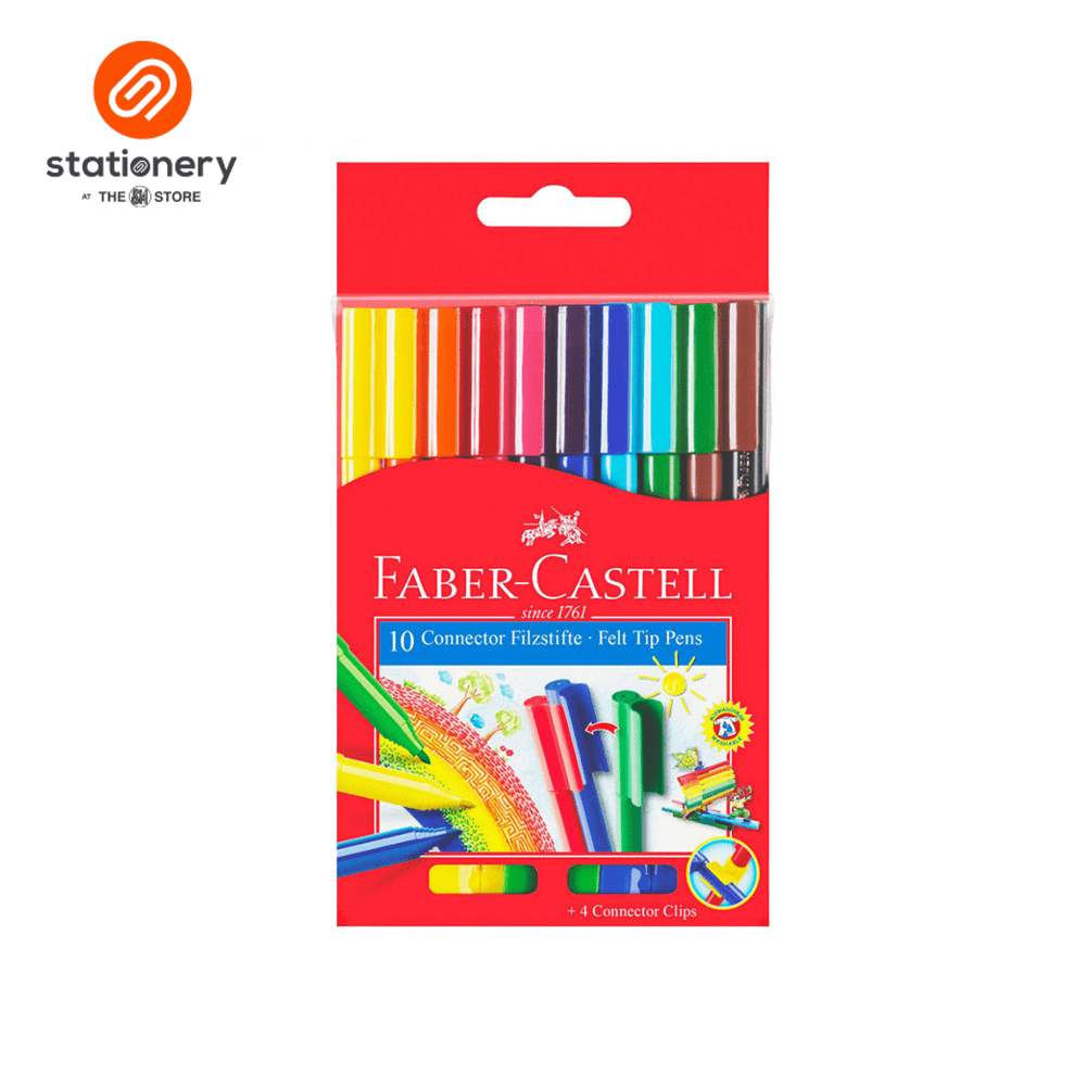 Faber Castell Connector Pens 10 Colors-2