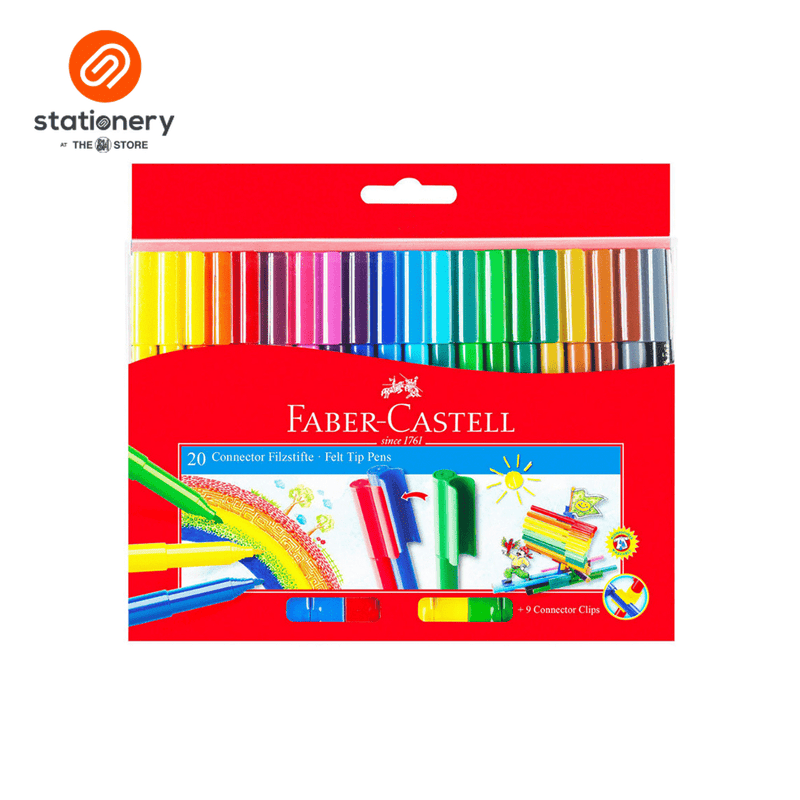 Faber Castell Connector Pens 20 Colors-zoom-