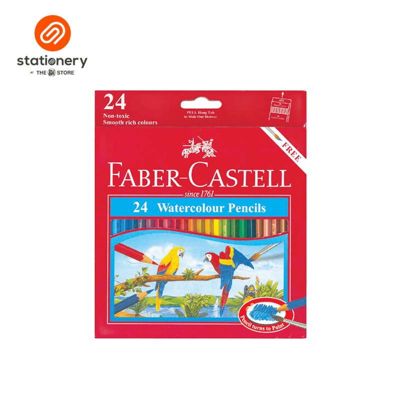 Faber Castell Watercolour Pencils 24 Colors-zoom-
