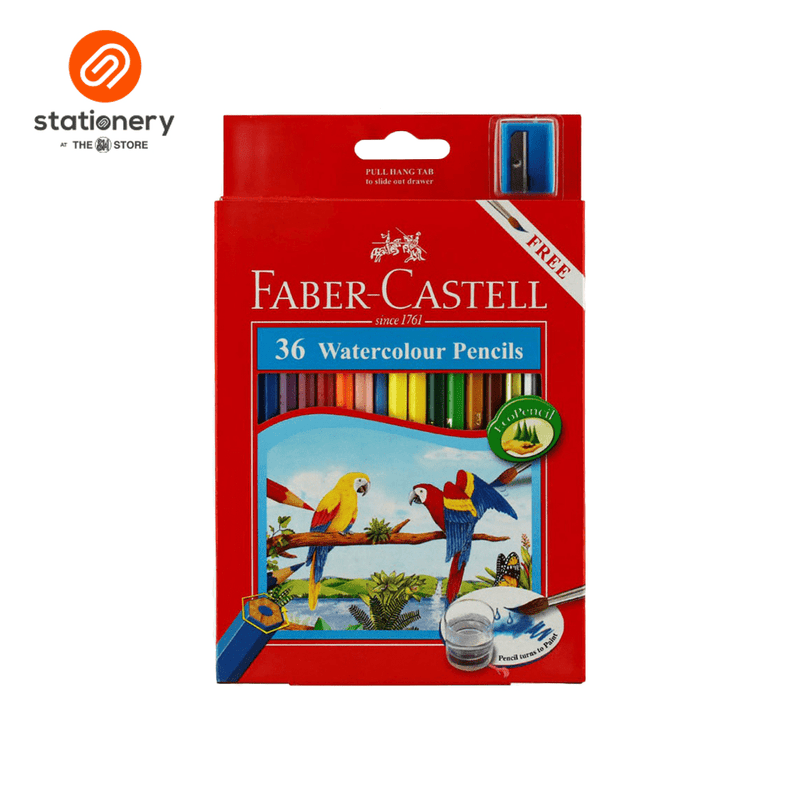 Faber Castell Watercolour Pencils 36 Colors-zoom-