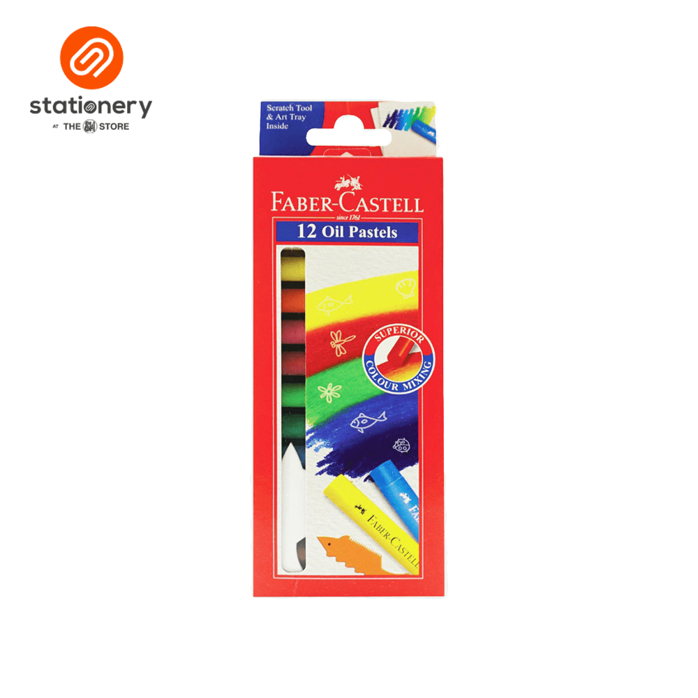 Faber Castell Oil Pastels 12 Colors