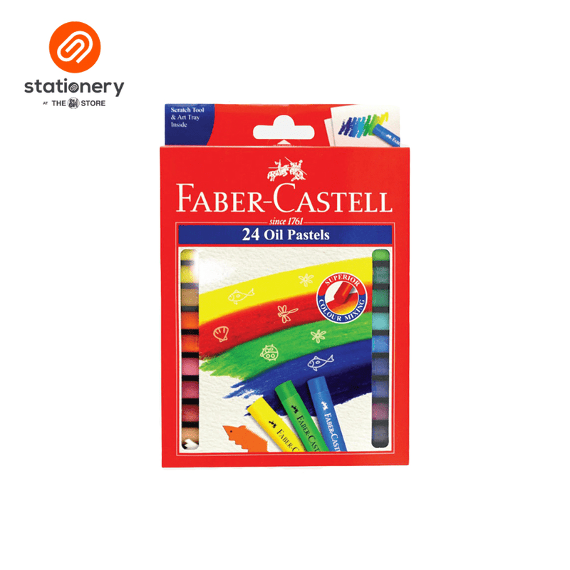 Faber Castell Oil Pastels 24 Colors-zoom-
