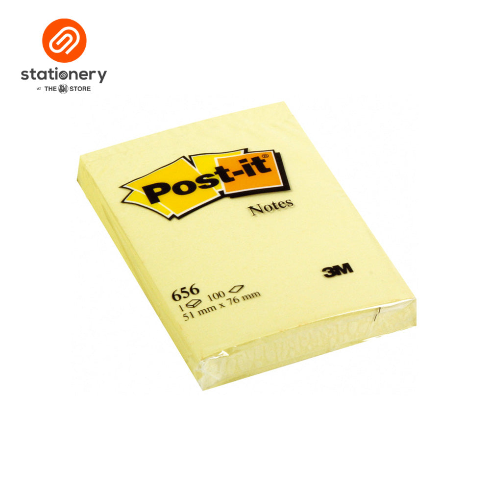 3M Post It Notes 2x3" Yellow 100 Sheets