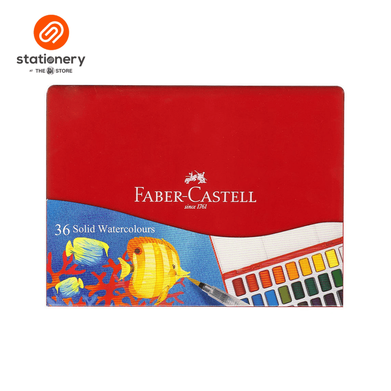 Faber Castell Solid Watercolor 36 Colors-zoom-