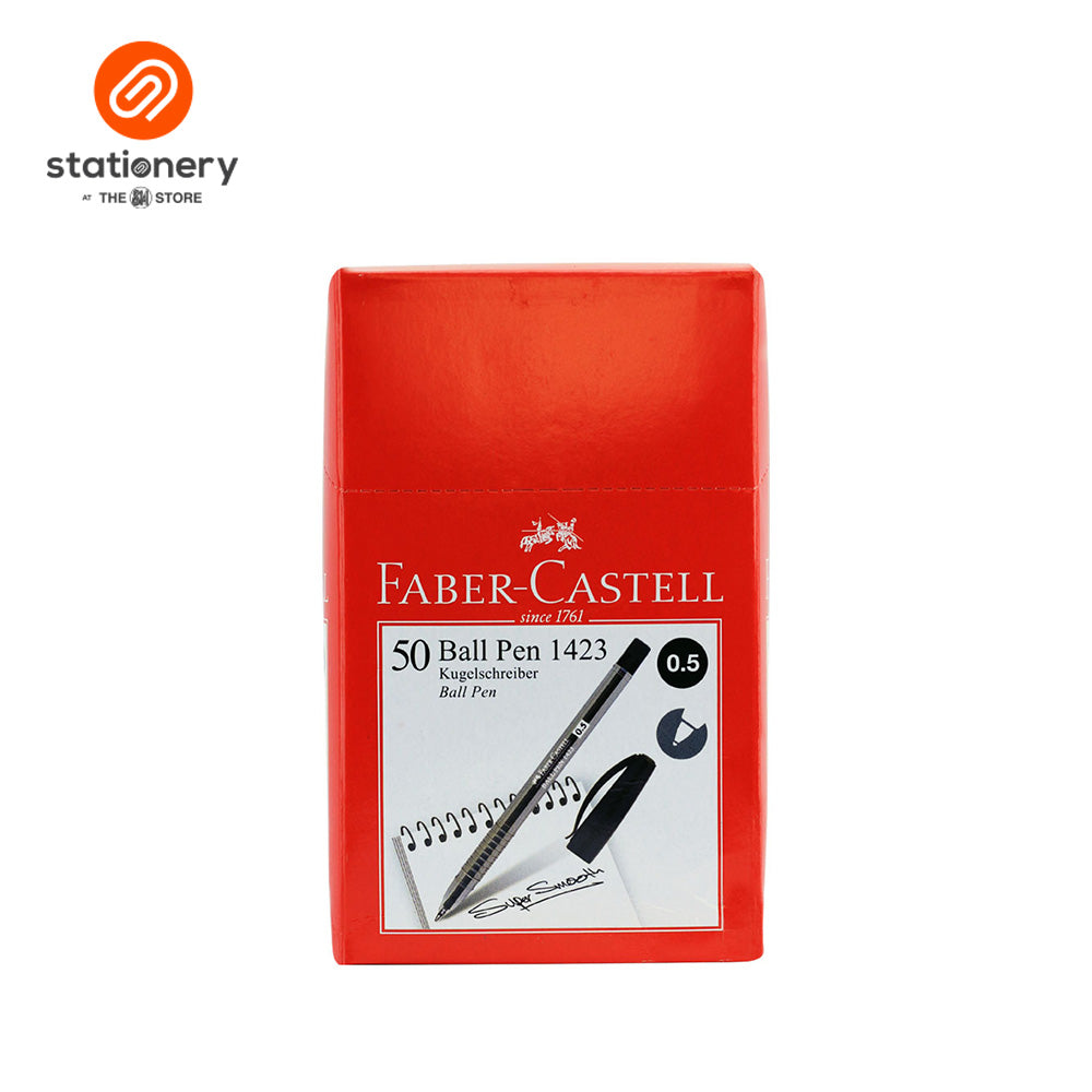 Faber Castell 1423 Ball Pen 0.5mm Box of 50-1