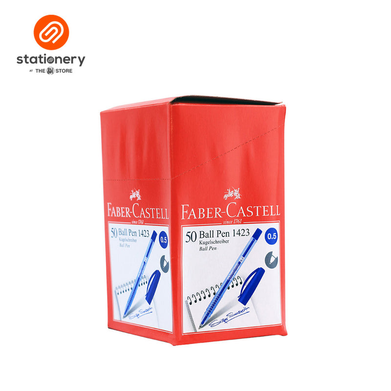 Faber Castell 1423 Ball Pen 0.5mm Box of 50-zoom-