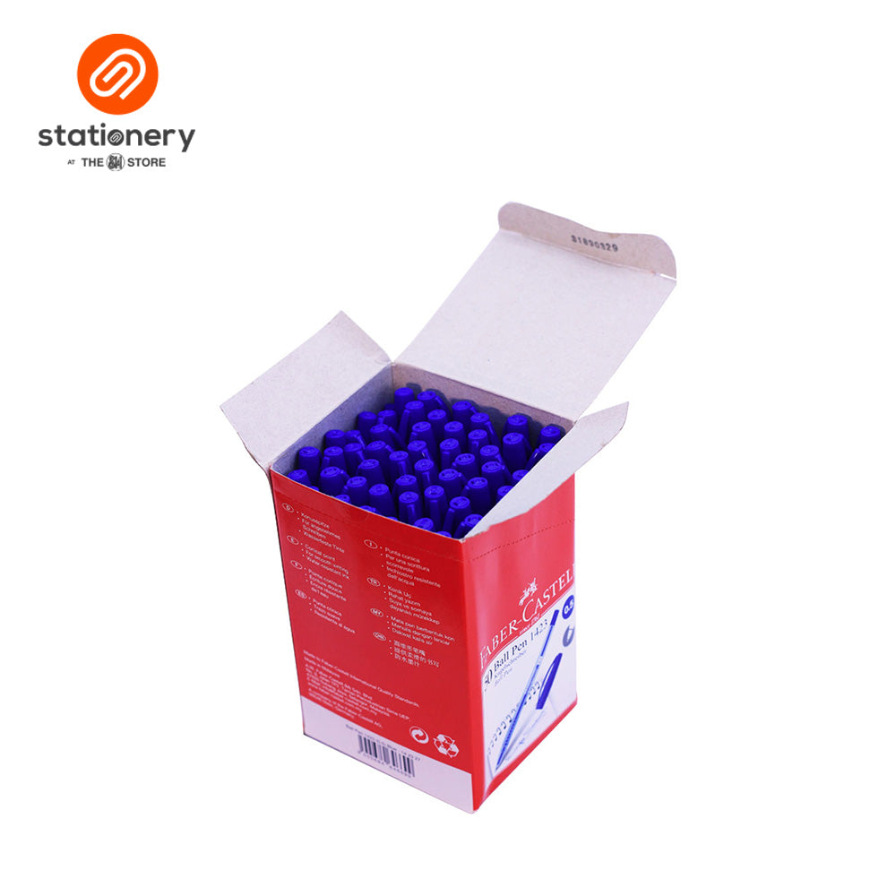 Faber Castell 1423 Ball Pen 0.5mm Box of 50-zoom-9