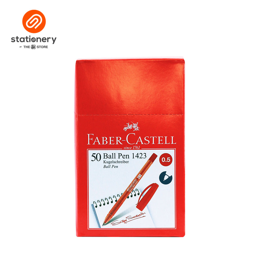 Faber Castell 1423 Ball Pen 0.5mm Box of 50-5