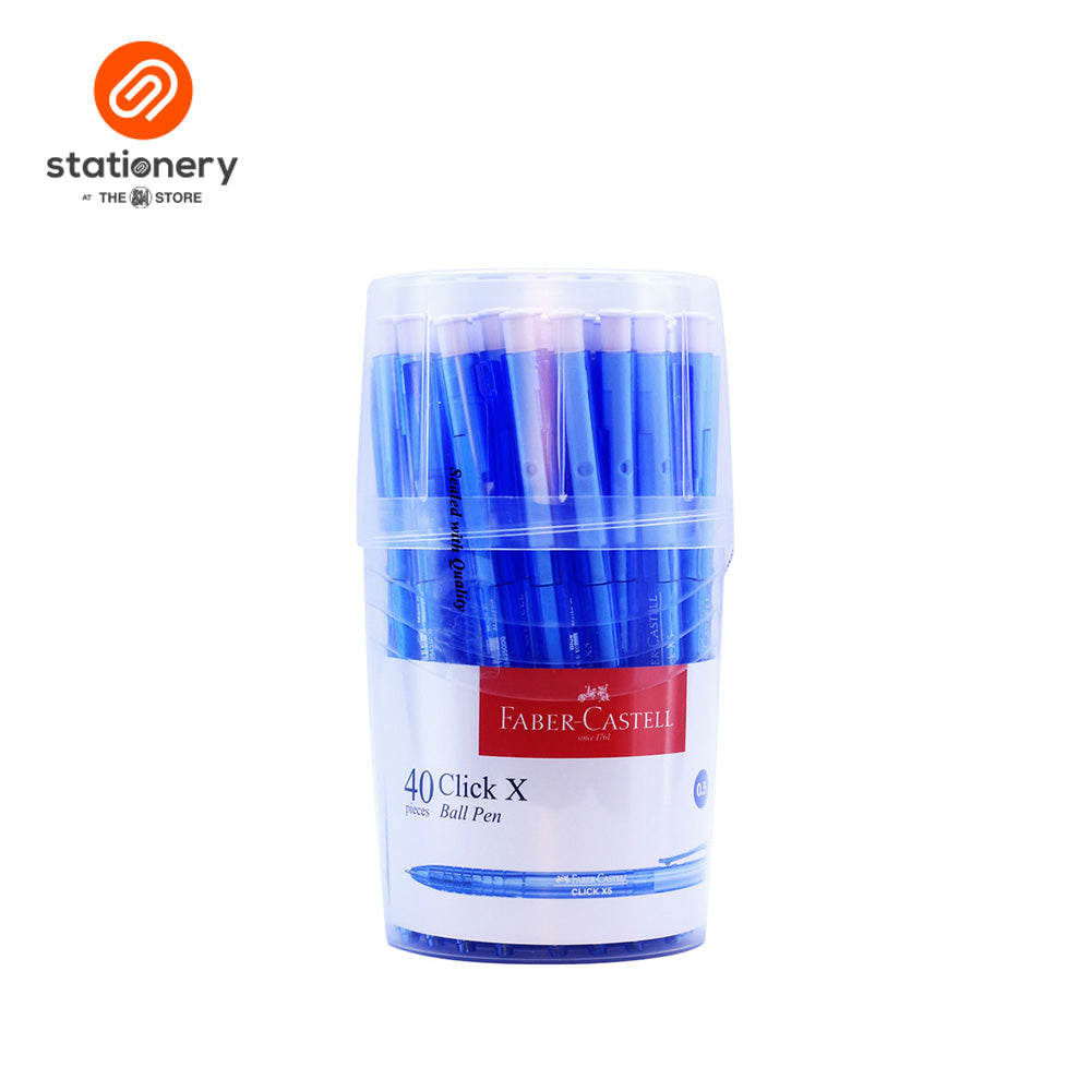 Faber Castell Ball Pen Click X5 Pack of 40-5