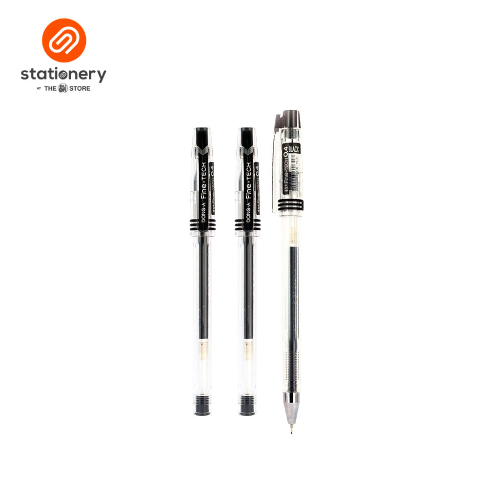 Dong A Finetech Gel Pen 0.4mm pack of 3-zoom-1
