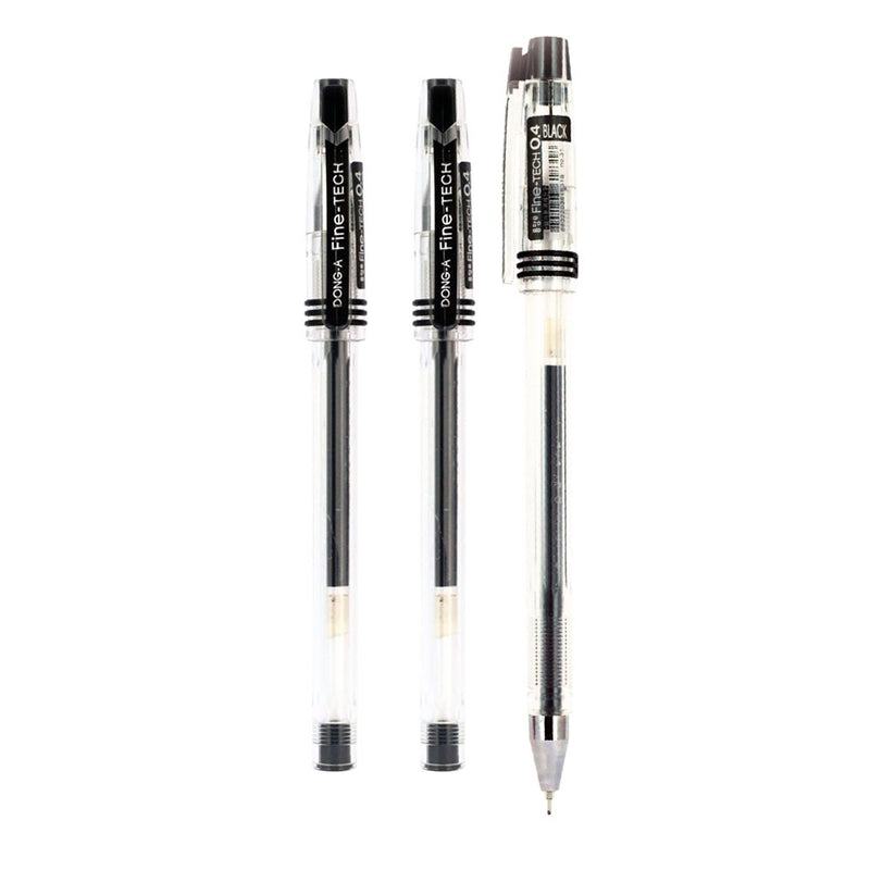 Dong A Finetech Gel Pen 0.4mm pack of 3-zoom-