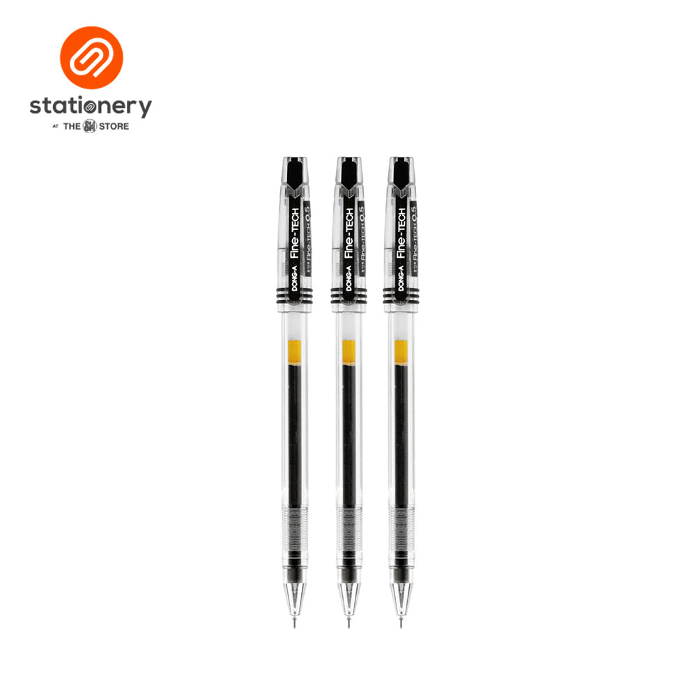 Dong A Finetech Gel Pen 0.5mm Pack of 3-1
