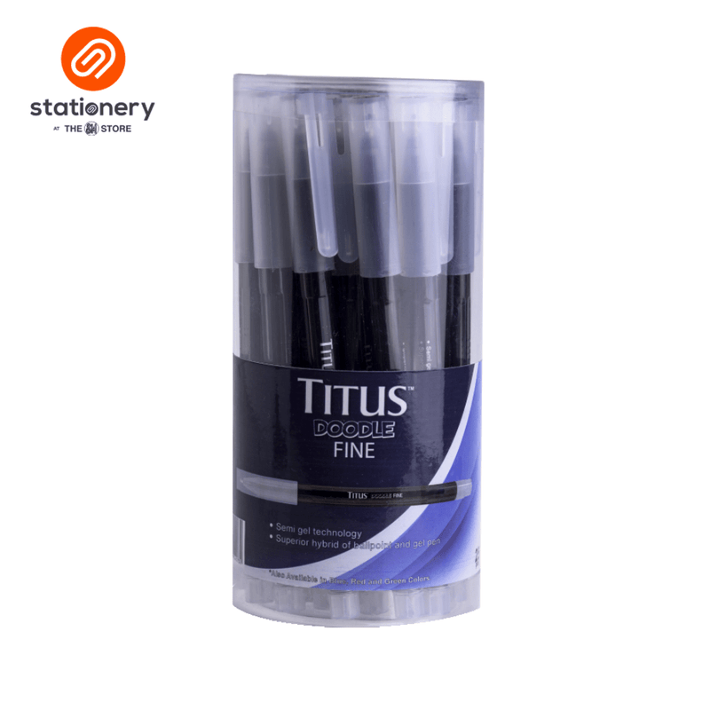 Titus Doodle Ballpen 0.5 Fine pack of 25-zoom-