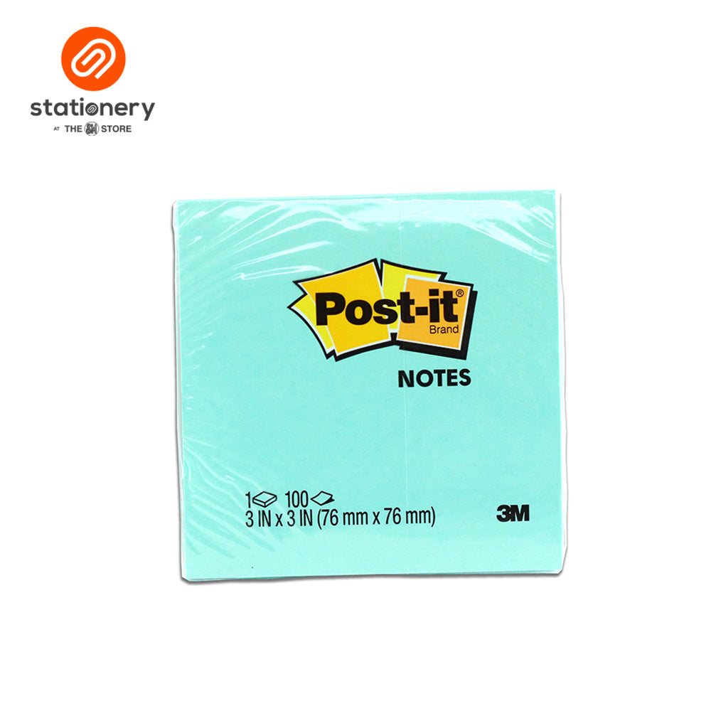 3M Post It Notes 3X3"- Colored 100 Sheets