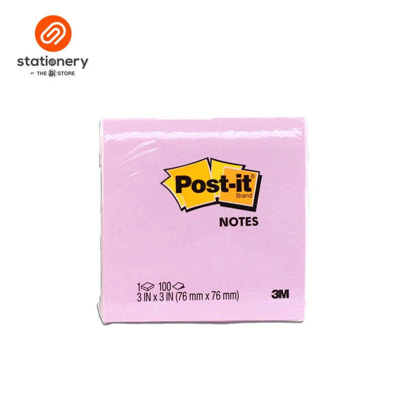 3M Post It Notes 3X3"- Colored 100 Sheets-zoom-