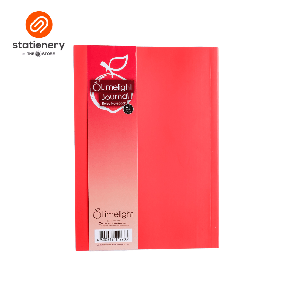 Limelight Traditional A5 Color Coded Notebook 80lvs-zoom-1