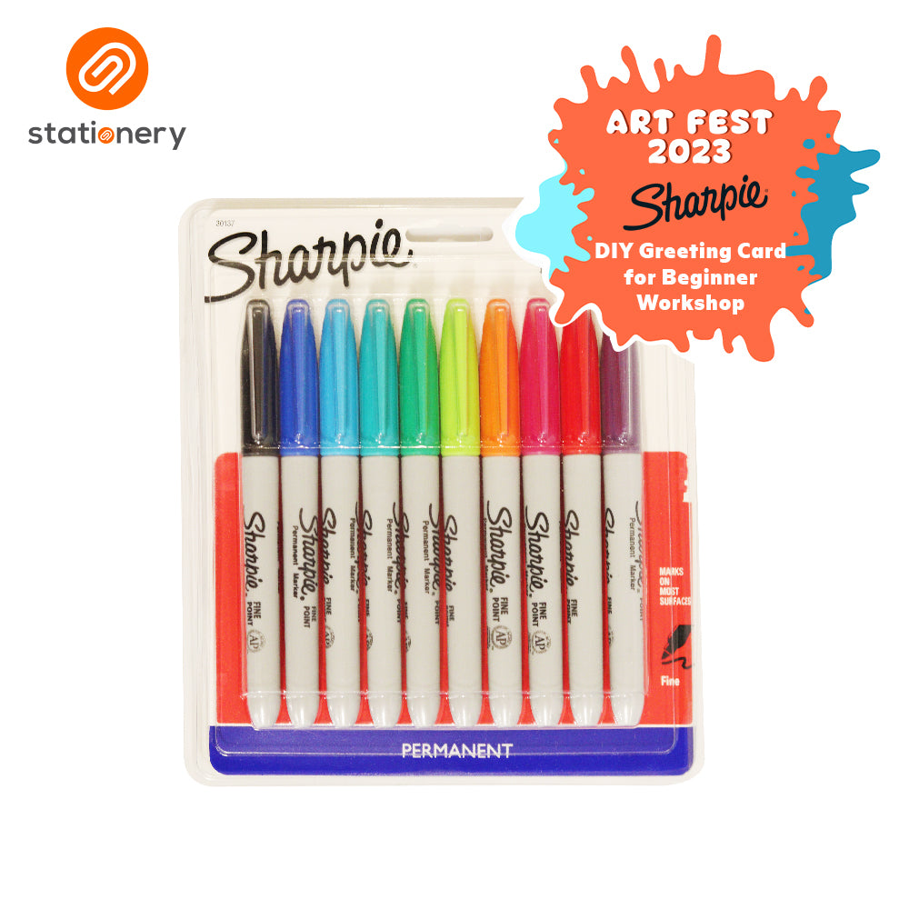Sharpie Fine 10ct – SM Stationery